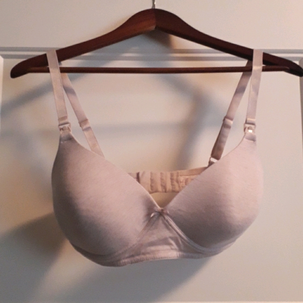 H&M Heathered Blush Nursing Bra 34D
